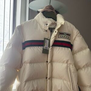 Gucci Ivory Puffer Jacket
